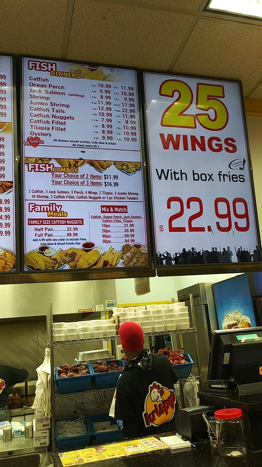 Krispys Seafood & Chicken | restaurant | 8255 S Kedzie Ave, Chicago, IL 60652, USA | 7737783333 OR +1 773-778-3333