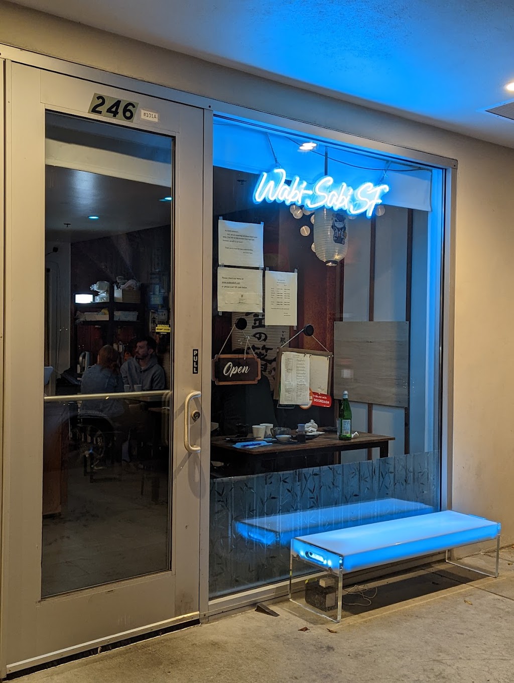 Wabi-Sabi SF | restaurant | 246 Ritch St APT 101, San Francisco, CA 94107, USA | 4158109793 OR +1 415-810-9793