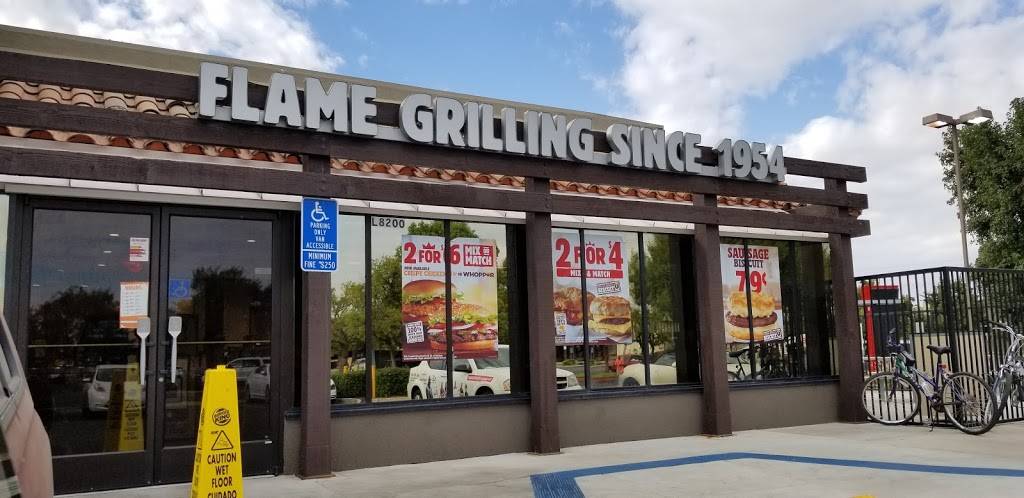 Burger King | restaurant | 8200 Stockdale Hwy, Bakersfield, CA 93311, USA | 6618362541 OR +1 661-836-2541