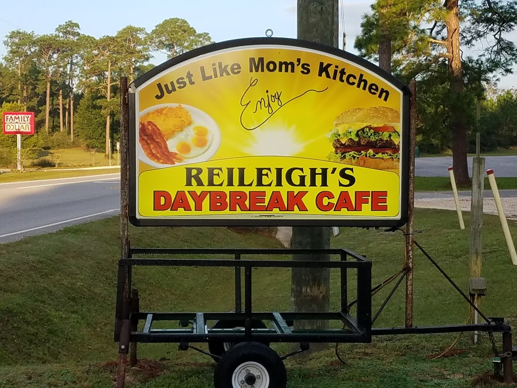 RReileighs Daybreak Cafe | restaurant | 34291 US-98, Lillian, AL 36549, USA | 2519618000 OR +1 251-961-8000