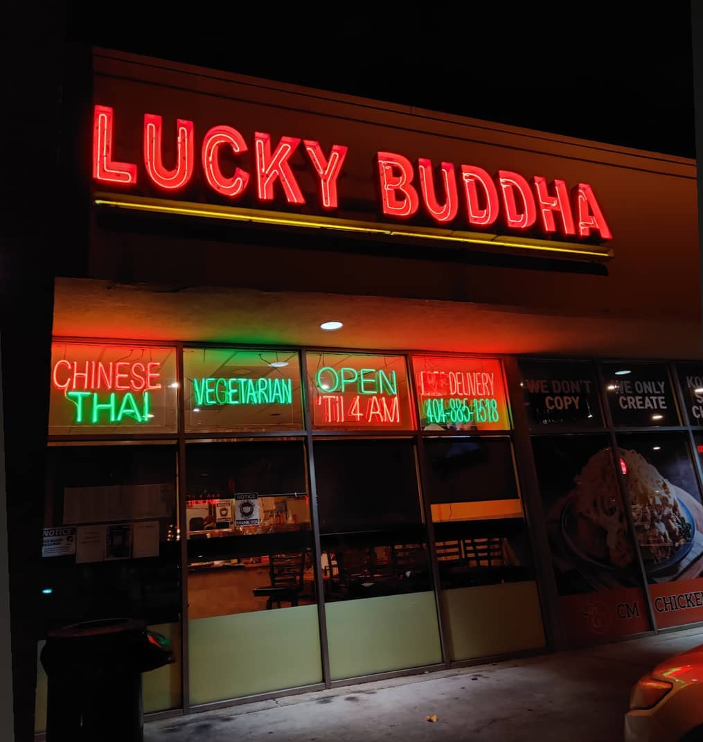 Lucky Buddha | restaurant | 529 10th St NW, Atlanta, GA 30318, USA | 4048851518 OR +1 404-885-1518
