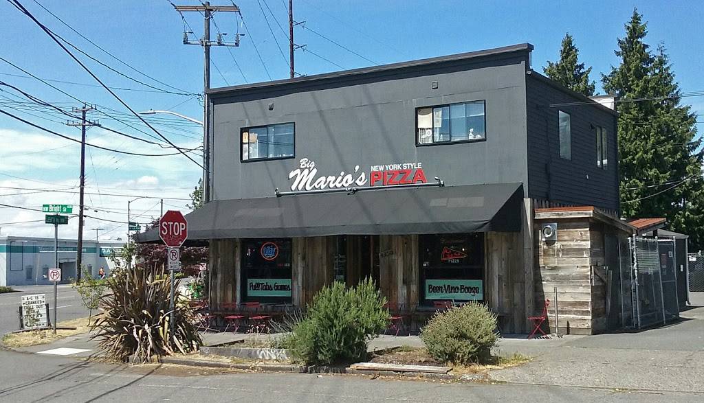 Big Marios Pizza | restaurant | 4350 Leary Way NW, Seattle, WA 98107, USA | 2064662595 OR +1 206-466-2595