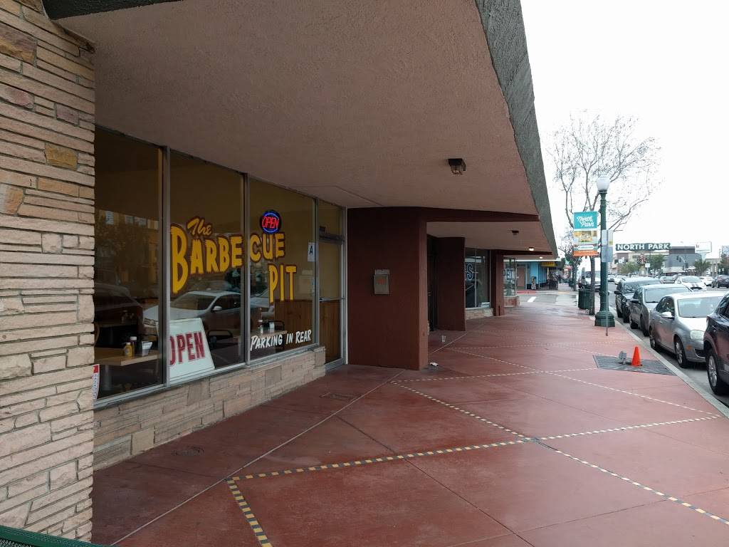 The Barbecue Pit | restaurant | 2888 University Ave, San Diego, CA 92104, USA | 6192982400 OR +1 619-298-2400