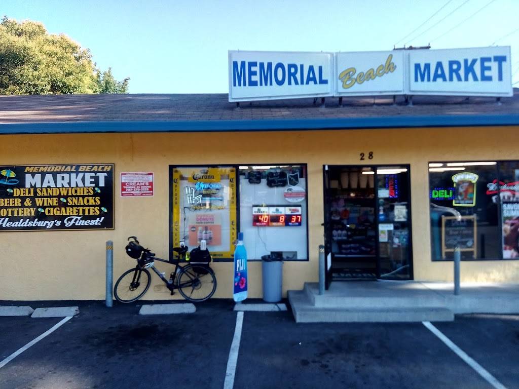 Memorial Beach Market | restaurant | 28 Healdsburg Ave, Healdsburg, CA 95448, USA | 7074339073 OR +1 707-433-9073