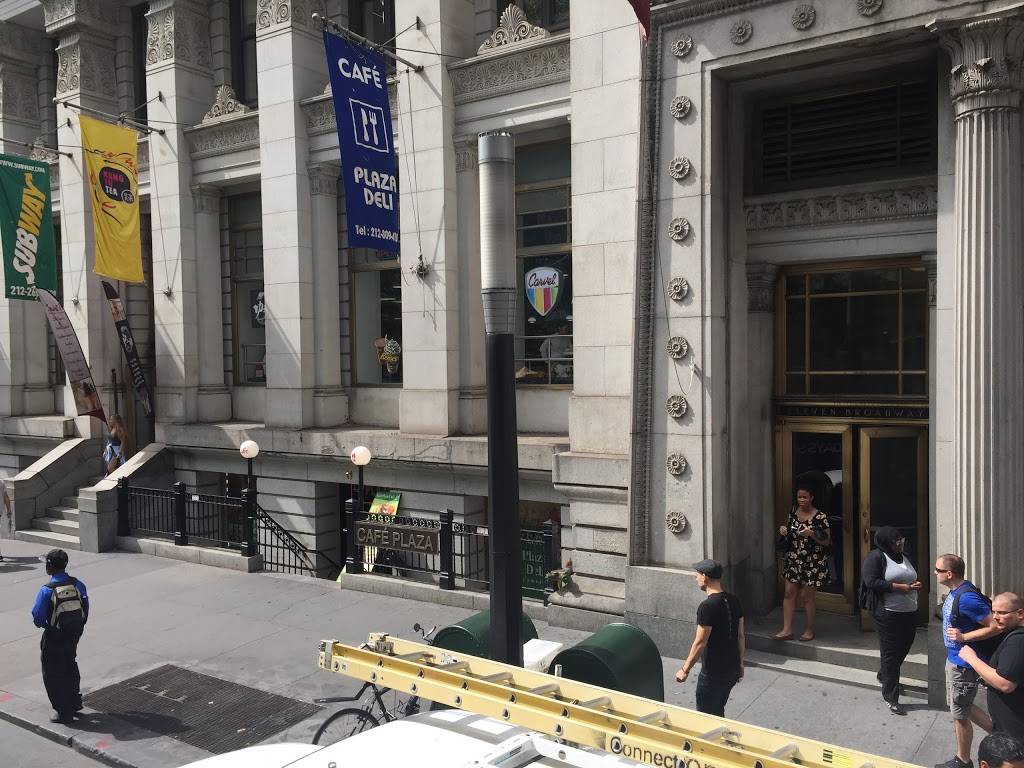 cafe plaza deli | restaurant | 11 Broadway, New York, NY 10004, USA | 2128094101 OR +1 212-809-4101