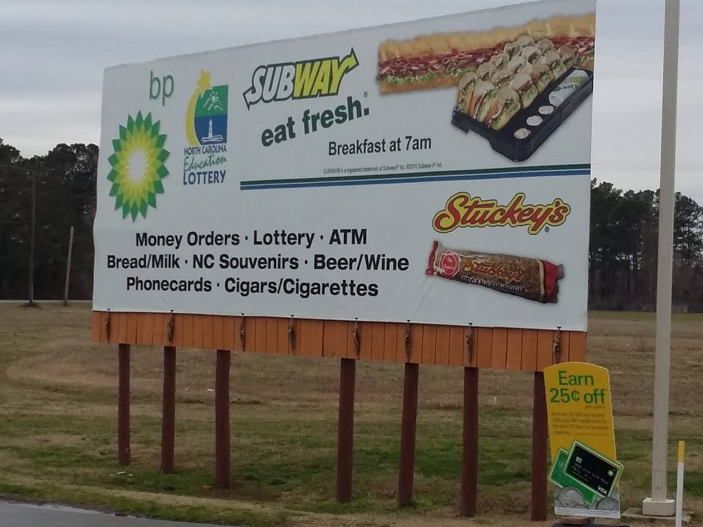 Subway | restaurant | 8532 NC-33, Whitakers, NC 27891, USA | 2524372333 OR +1 252-437-2333