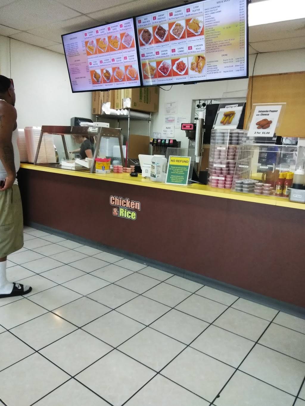 Crispy Chicken & Rice | restaurant | 2409 Gus Thomasson Rd, Dallas, TX 75228, USA | 2143281777 OR +1 214-328-1777