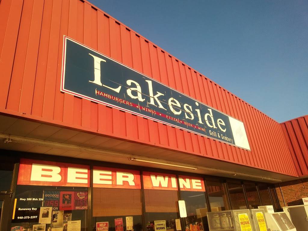 Lakeside Grill & Grocery | restaurant | 250 US-380 W, Runaway Bay, TX 76426, USA | 9405752597 OR +1 940-575-2597