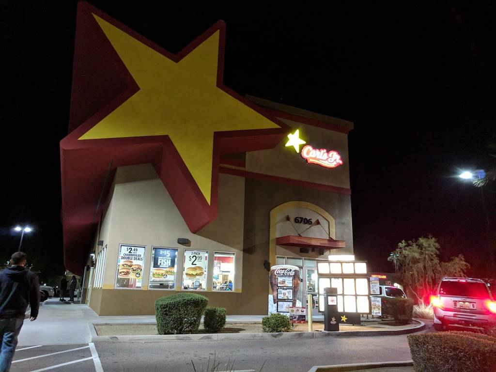 Carls Jr. | restaurant | 6706 N 95th Ave, Glendale, AZ 85305, USA | 6238772433 OR +1 623-877-2433