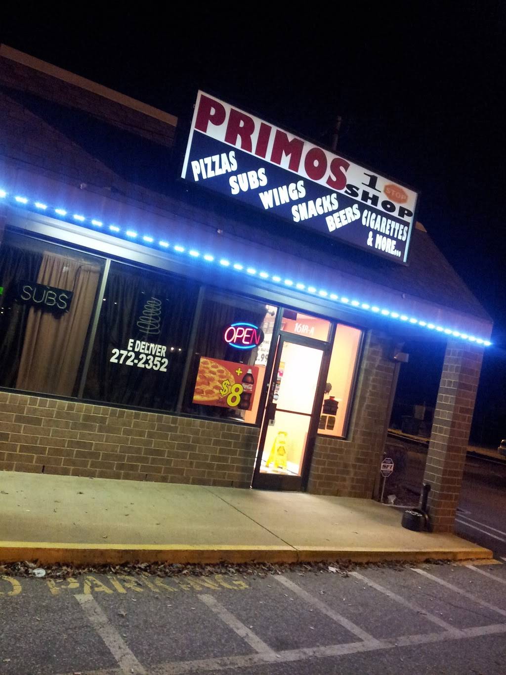 Primos Pizza Subs & Wings | meal delivery | 1618 Spring Garden St, Greensboro, NC 27403, USA | 3362722352 OR +1 336-272-2352