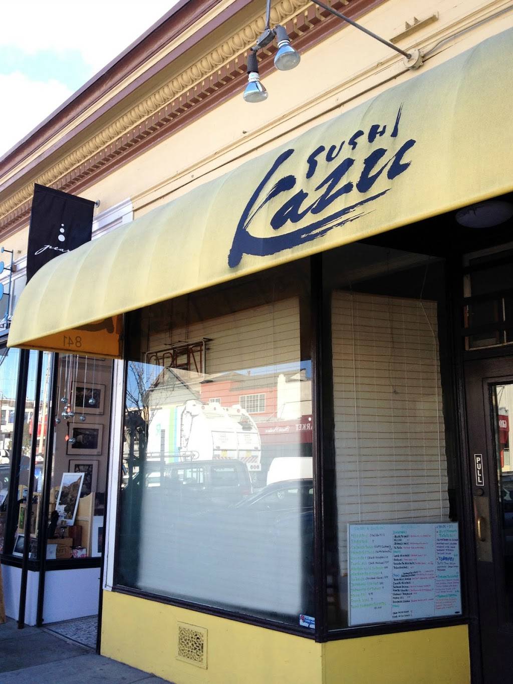 Sushi Kazu | restaurant | 841 Irving St, San Francisco, CA 94122, USA | 4156815539 OR +1 415-681-5539