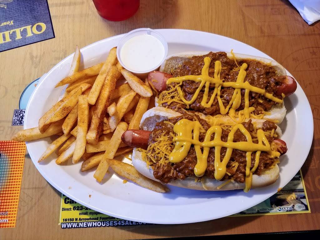 Ollies Diner | restaurant | 5166 W Olive Ave, Glendale, AZ 85302, USA | 6239343232 OR +1 623-934-3232