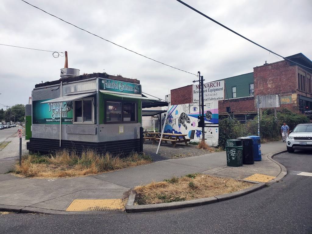 Falafel Salam Georgetown | restaurant | 5825 Airport Way S, Seattle, WA 98108, USA | 2063748696 OR +1 206-374-8696