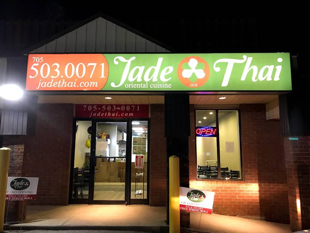 Jade Thai Oriental Cuisine | restaurant | 157 Bayfield St, Barrie, ON L4M 3B4, Canada | 7055030071 OR +1 705-503-0071