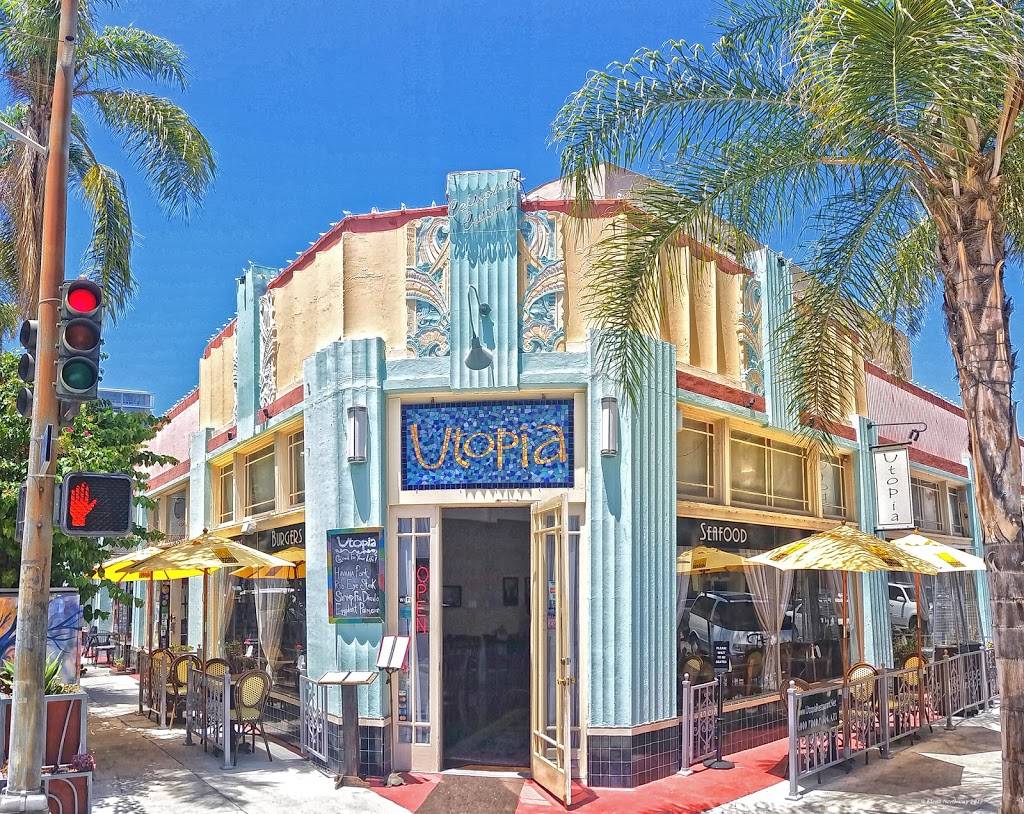 Utopia Good Food & Fine Art | restaurant | 445 E 1st St, Long Beach, CA 90802, USA | 5624326888 OR +1 562-432-6888