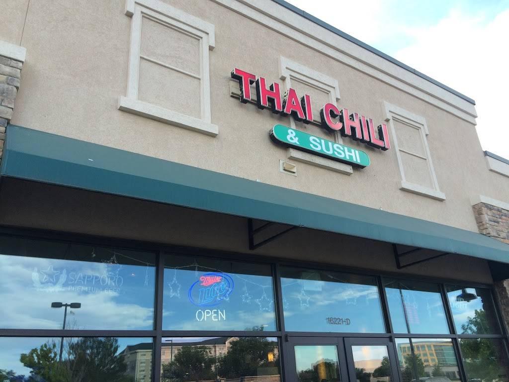 Thai Chili & Sushi | restaurant | 16221 E 40th Ave D, Denver, CO 80239, USA | 3033071119 OR +1 303-307-1119