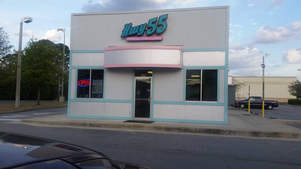 Hwy 55 Burgers Shakes & Fries | restaurant | 500 Glynn Isle, Brunswick, GA 31525, USA | 9122899673 OR +1 912-289-9673