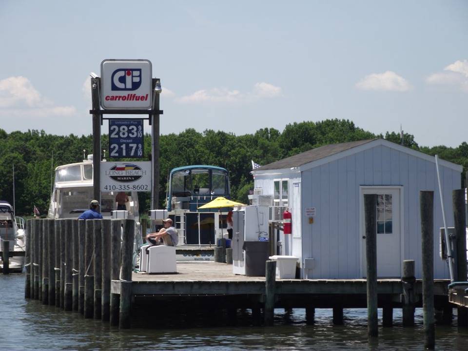 Long Beach Marina | restaurant | 800 Chester Rd, Middle River, MD 21220, USA | 4103357547 OR +1 410-335-7547
