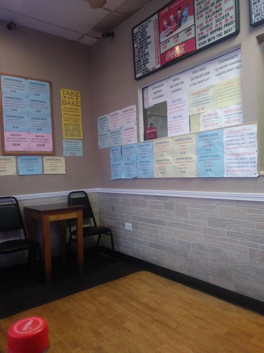 Stephanos Pizzeria | restaurant | 3155 191st Pl, Lansing, IL 60438, USA | 7088956611 OR +1 708-895-6611