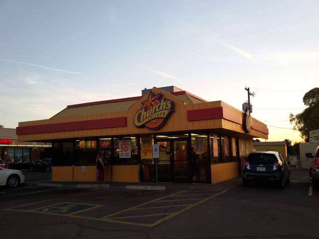 Churchs Chicken | restaurant | 12040 N 35th Ave, Phoenix, AZ 85029, USA | 6029388070 OR +1 602-938-8070