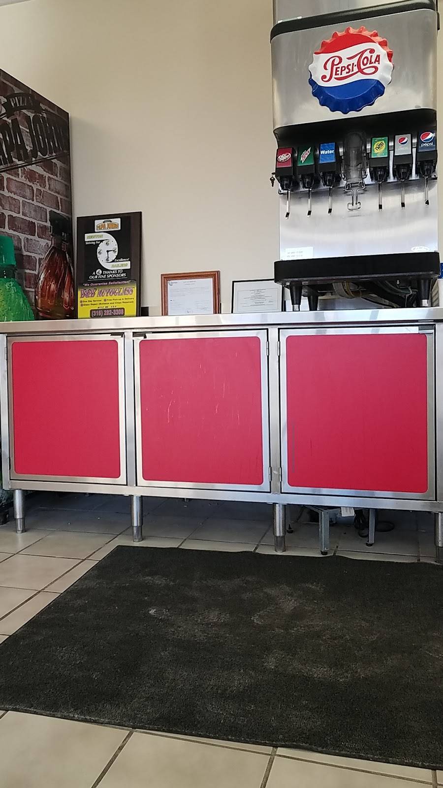 Papa Johns Pizza | restaurant | 1700 N Main St, Newton, KS 67114, USA | 3162822222 OR +1 316-282-2222