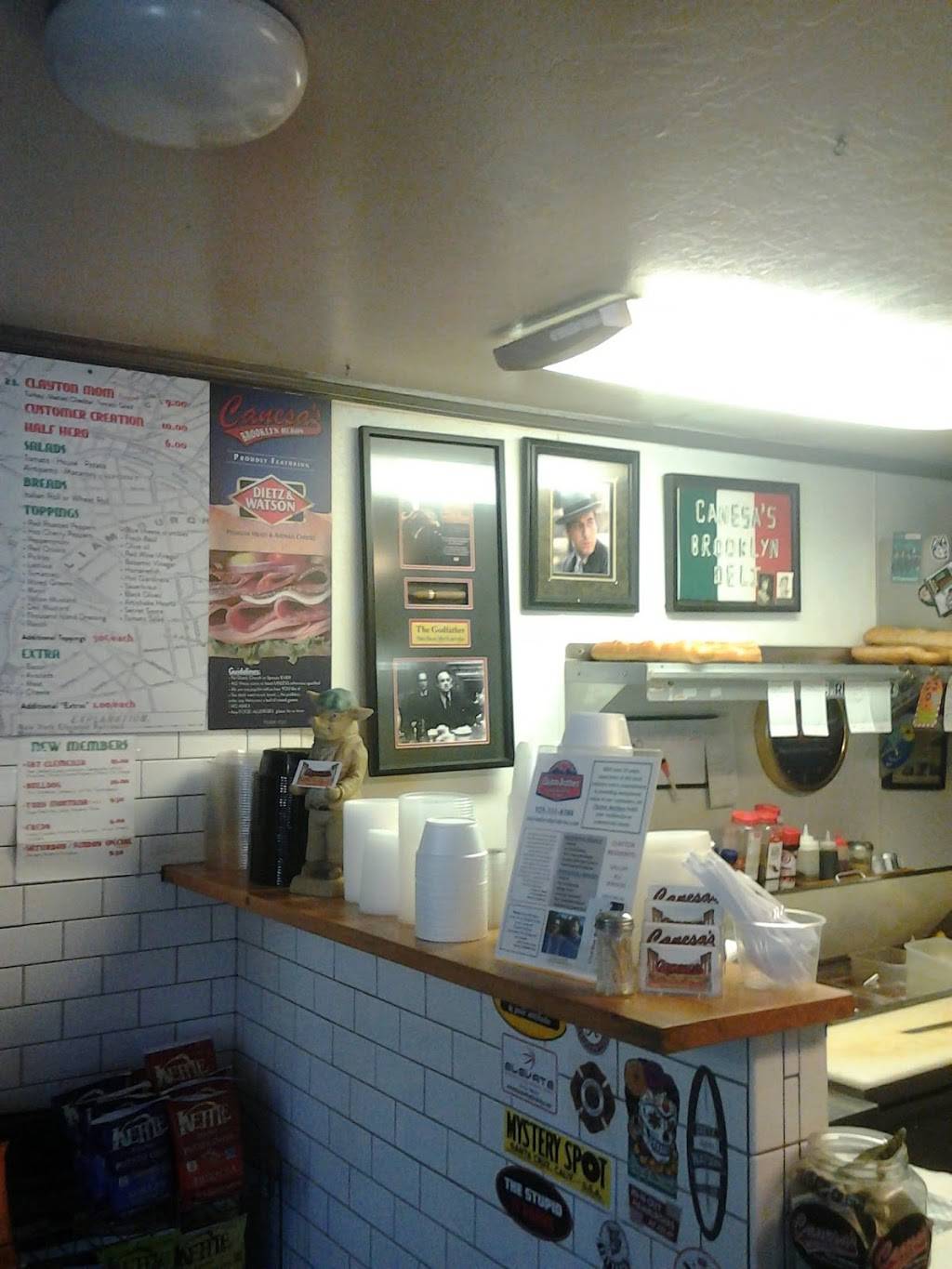 Canesas Brooklyn Heros | restaurant | 6026 Main St, Clayton, CA 94517, USA | 9258899299 OR +1 925-889-9299