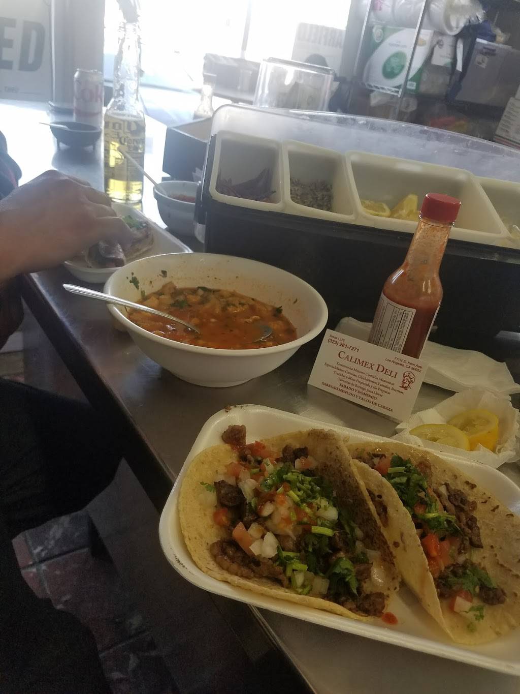 Calimex Restaurant | restaurant | 711 S Kern Ave, Los Angeles, CA 90022, USA | 3232617271 OR +1 323-261-7271