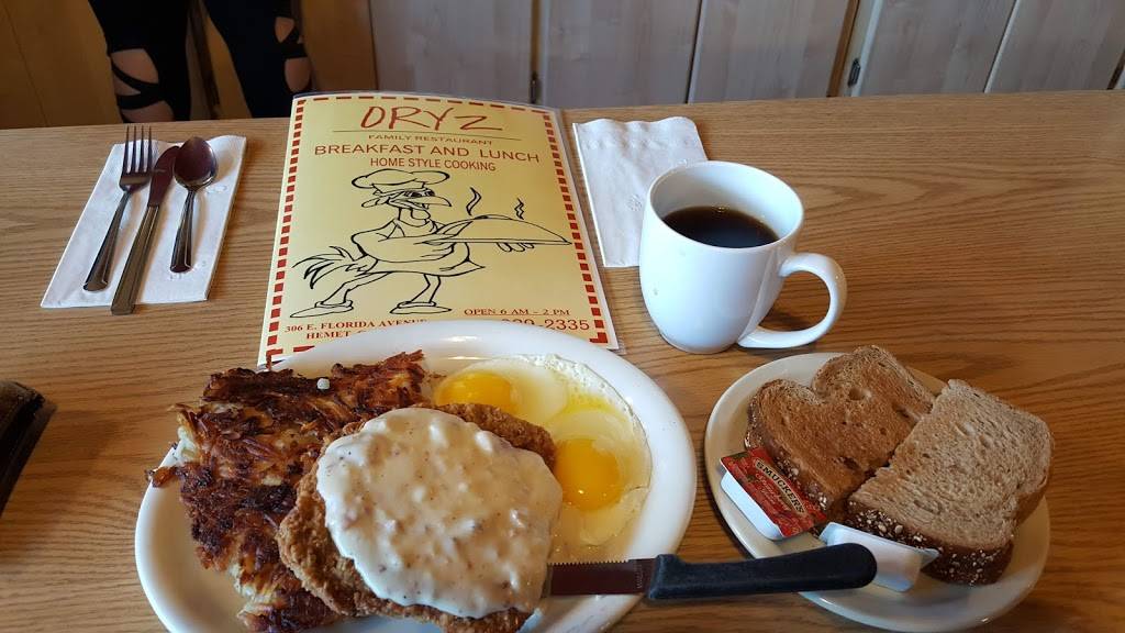 Oryz Family Restaurant | restaurant | 306 E Florida Ave, Hemet, CA 92543, USA | 9519292335 OR +1 951-929-2335