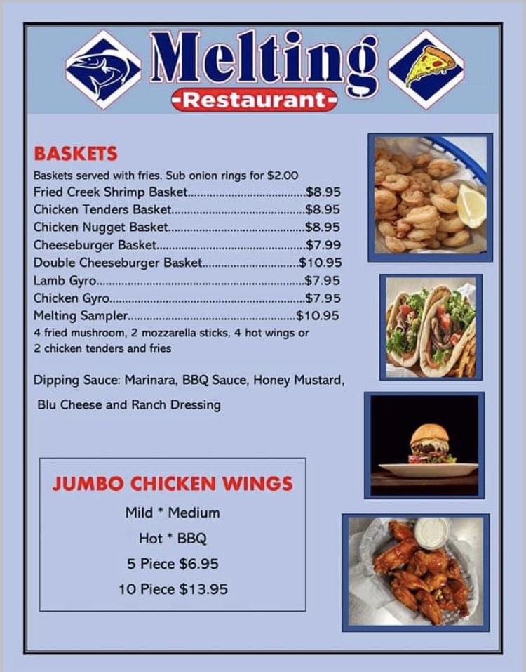 Melting Restaurant | restaurant | 1730 S Fraser St, Georgetown, SC 29440, USA | 8434619357 OR +1 843-461-9357
