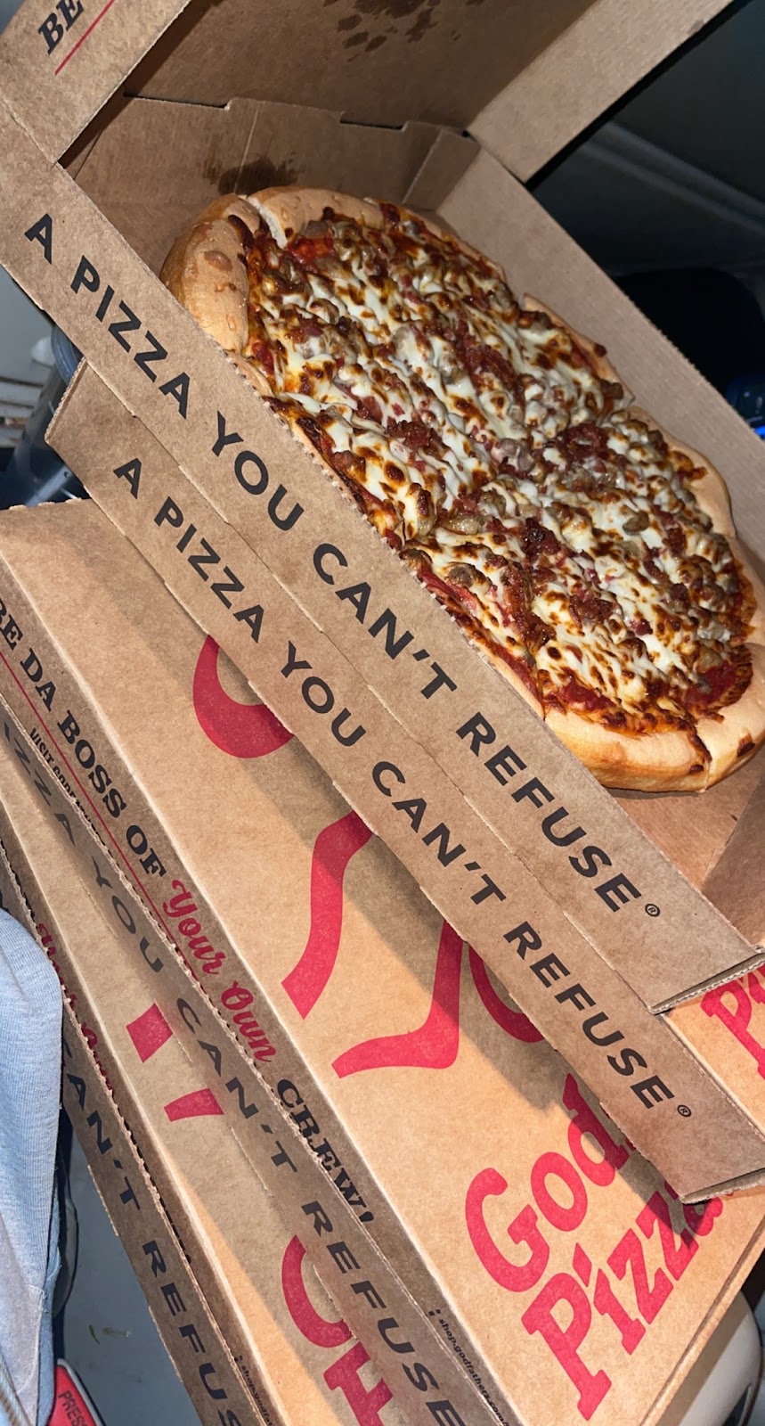 Godfathers Pizza Express | restaurant | 11801 I-40, North Little Rock, AR 72117, USA | 5019455400 OR +1 501-945-5400