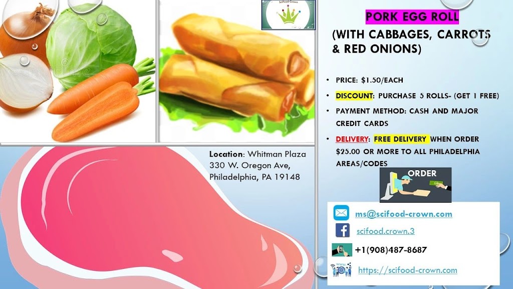 SciFood-Crown | restaurant | 330 Oregon Ave, Philadelphia, PA 19148, USA | 9084878687 OR +1 908-487-8687