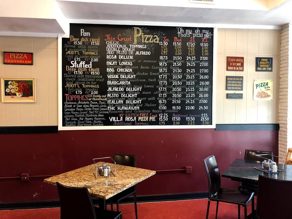 Villa Rosa Pizza Kitchen | restaurant | 5345 W Devon Ave, Chicago, IL 60646, USA | 7737747107 OR +1 773-774-7107