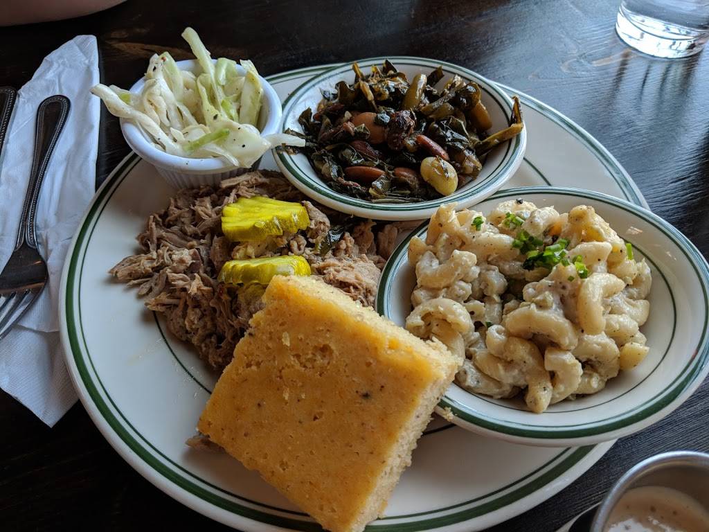 Buxton Hall Barbecue | restaurant | 32 Banks Ave, Asheville, NC 28801, USA | 8282327216 OR +1 828-232-7216