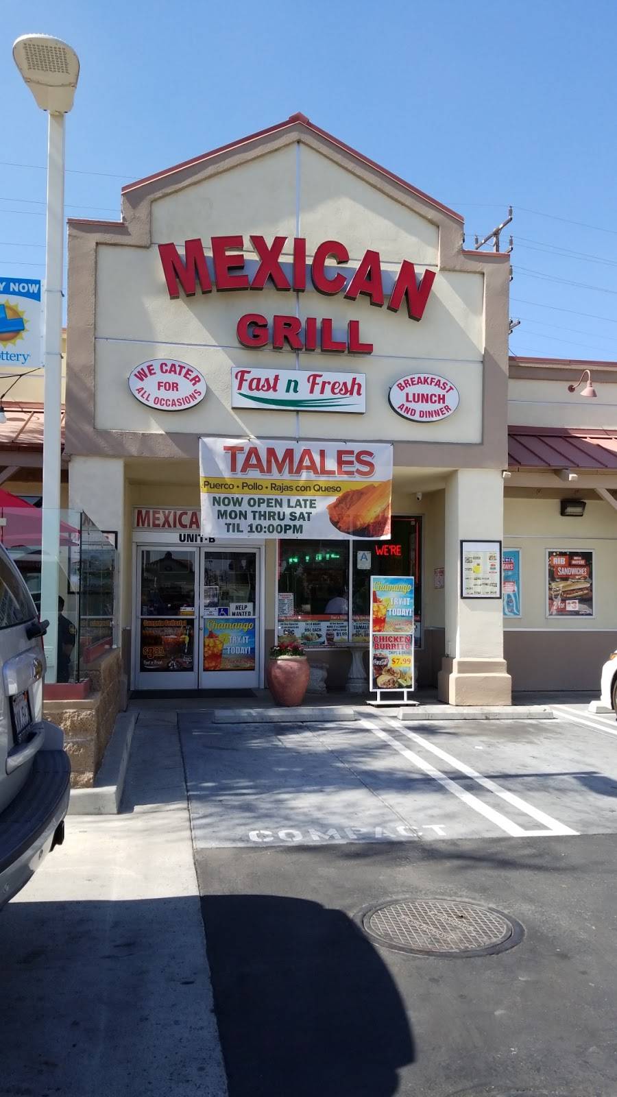 Fast N Fresh Mexican Grill | restaurant | 15000 Olive View Dr B, Sylmar, CA 91342, USA | 8188338253 OR +1 818-833-8253
