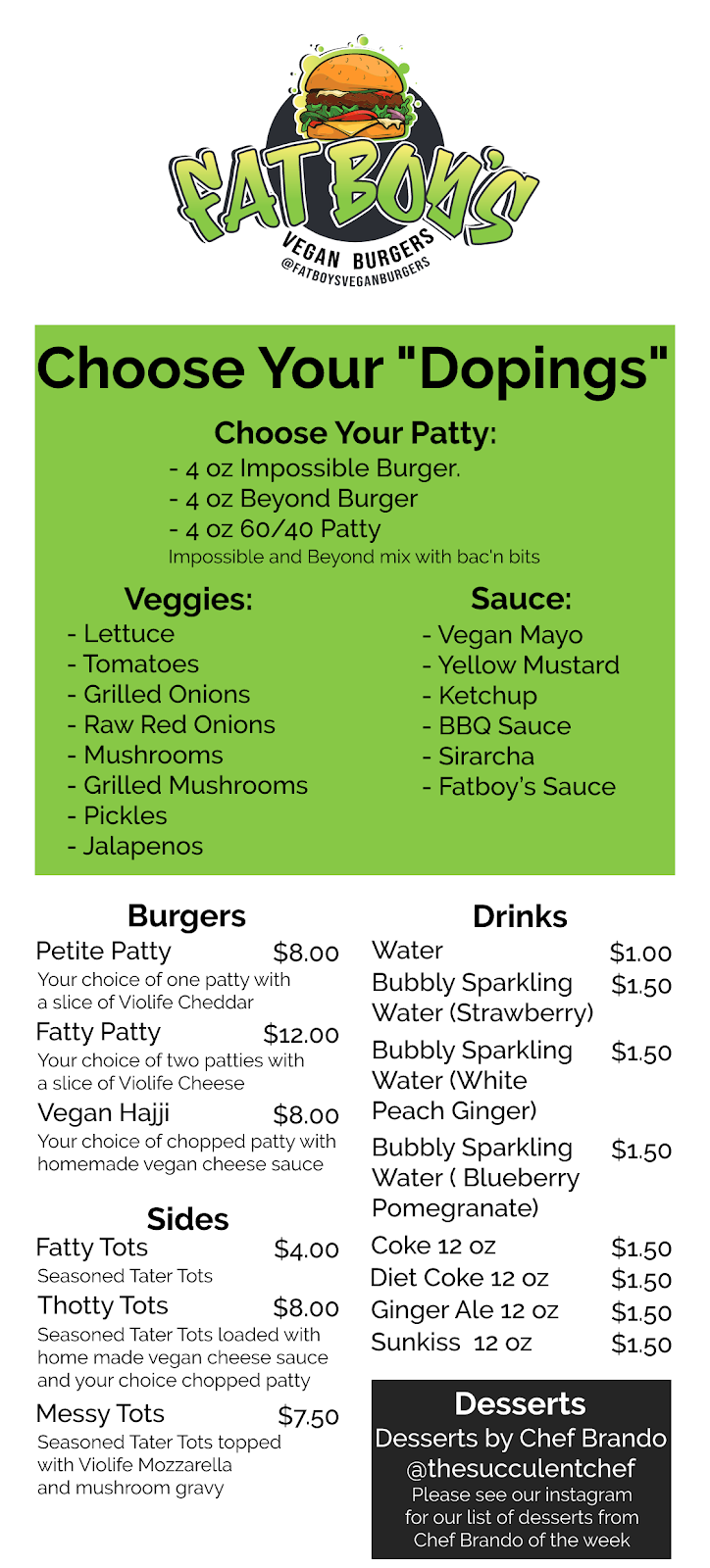 Fatboys Vegan Burgers | restaurant | 537 Nostrand Ave., Brooklyn, NY 11216, USA | 7184840191 OR +1 718-484-0191