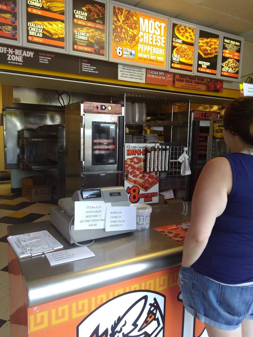 Little Caesars Pizza | meal takeaway | 456 Morgantown St, Uniontown, PA 15401, USA | 7244371530 OR +1 724-437-1530