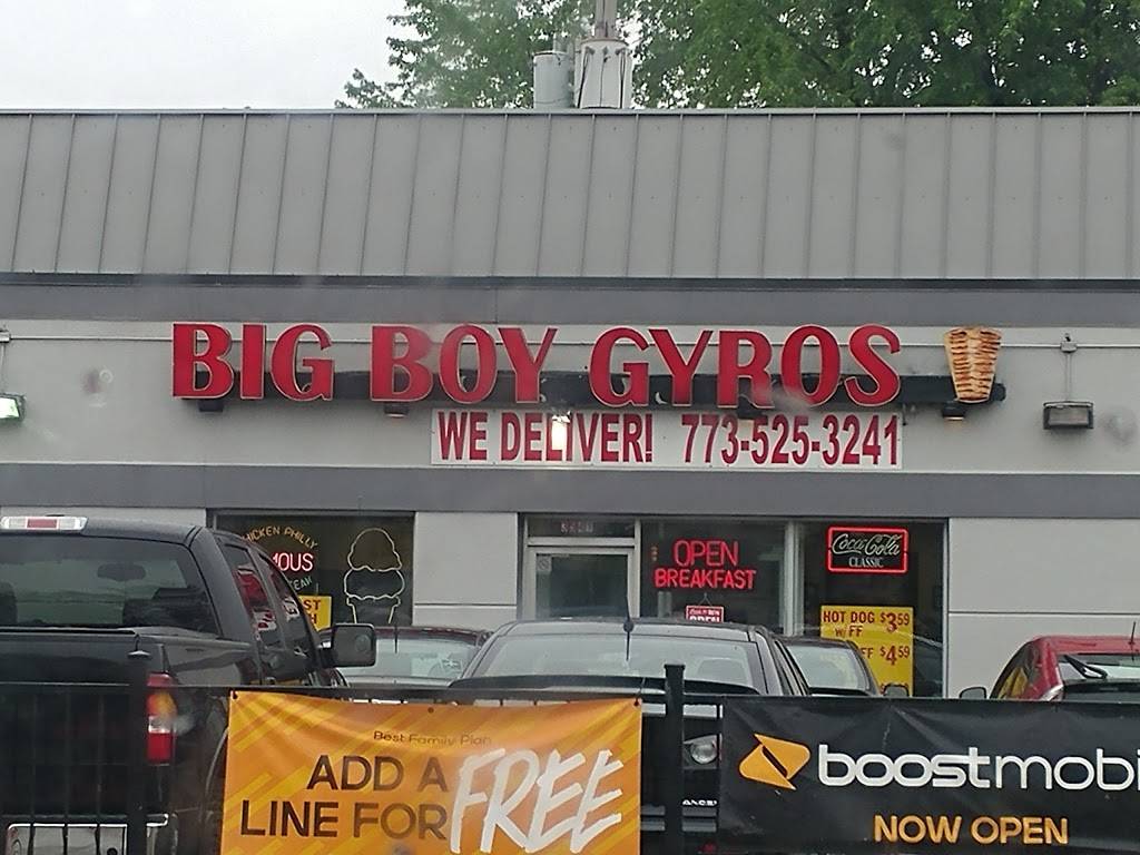 Big Boy Gyros | restaurant | 3541 N Western Ave, Chicago, IL 60618, USA | 7735253241 OR +1 773-525-3241