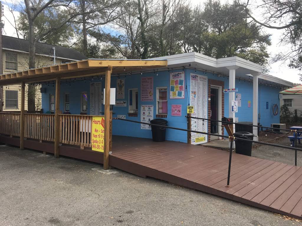 Pelicans Snoballs (West Ashley) | meal takeaway | 1723 Ashley River Rd, Charleston, SC 29407, USA | 8432917343 OR +1 843-291-7343