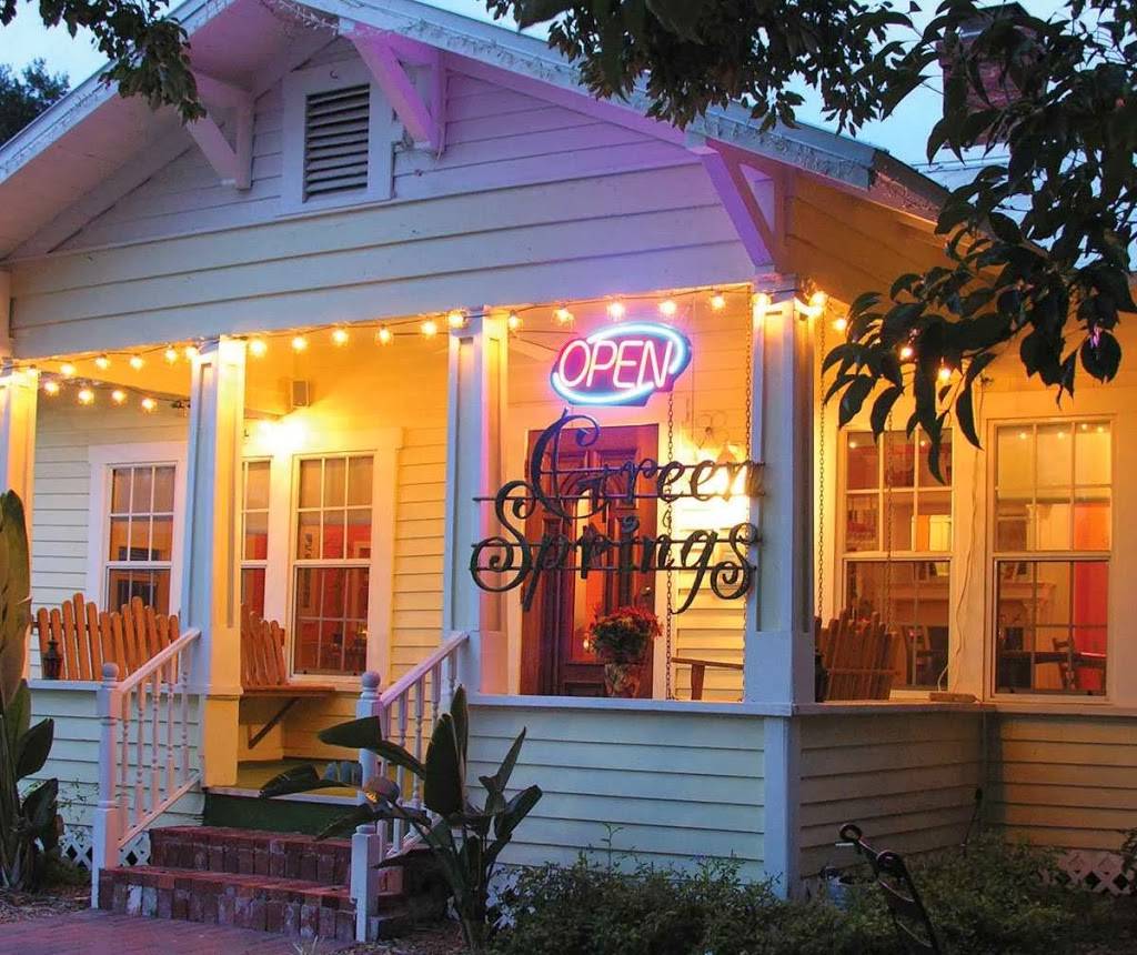 Green Springs Bistro | restaurant | 156 4th Ave N, Safety Harbor, FL 34695, USA | 7276696762 OR +1 727-669-6762