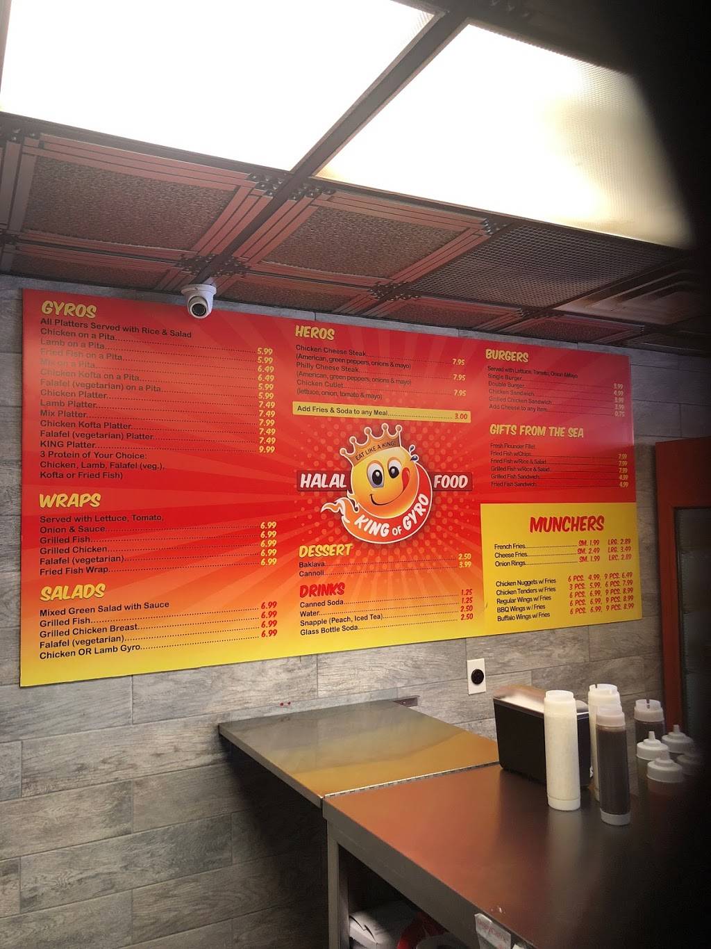 King of Gyro Halal food | restaurant | 122 N Beverwyck Rd, Lake Hiawatha, NJ 07034, USA | 9732650898 OR +1 973-265-0898