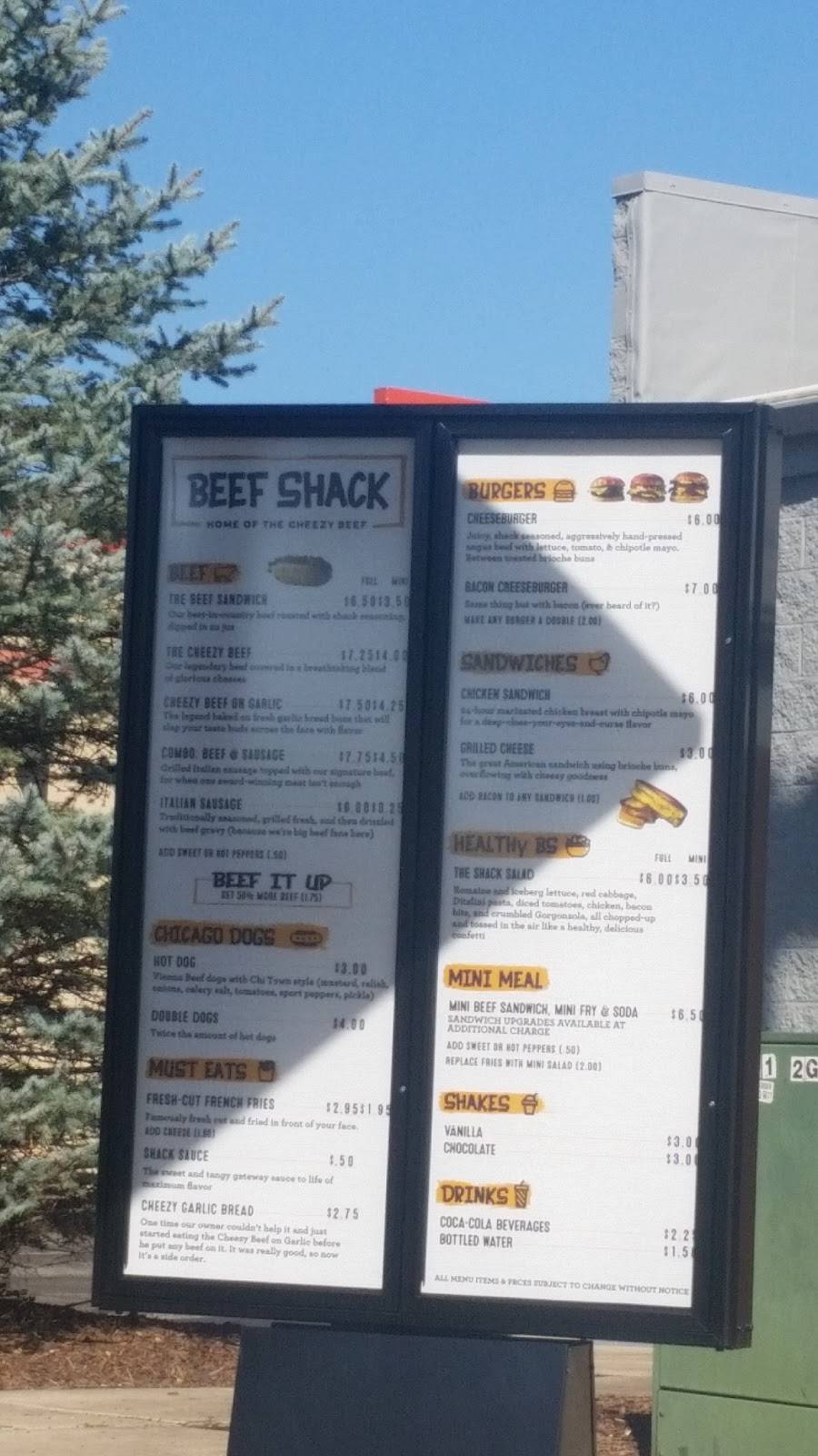 Beef Shack | restaurant | 1180 W Lincoln Hwy, DeKalb, IL 60115, USA | 8155170607 OR +1 815-517-0607