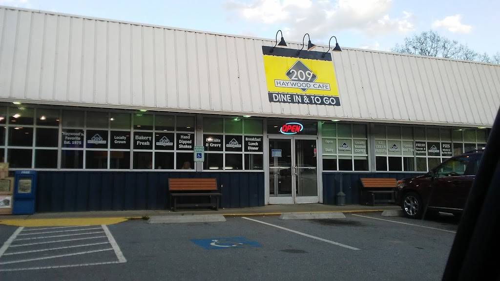 Haywood 209 Cafe | restaurant | 3360 Crabtree Rd, Waynesville, NC 28785, USA | 8286273331 OR +1 828-627-3331