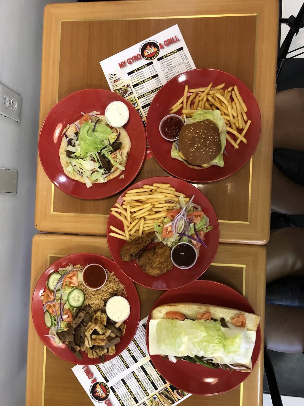 Ny Gyro and Grill | restaurant | 795 Middle Country Rd, Selden, NY 11784, USA | 6316980333 OR +1 631-698-0333