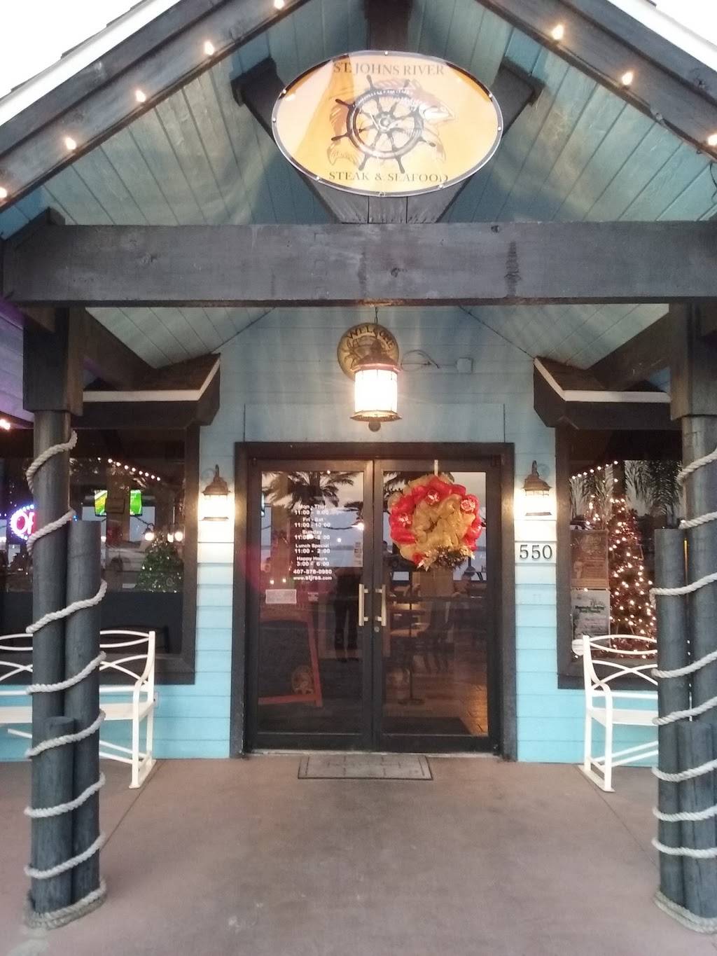 St Johns River Steak & Seafood | restaurant | 550 N Palmetto Ave, Sanford, FL 32771, USA | 4078780980 OR +1 407-878-0980