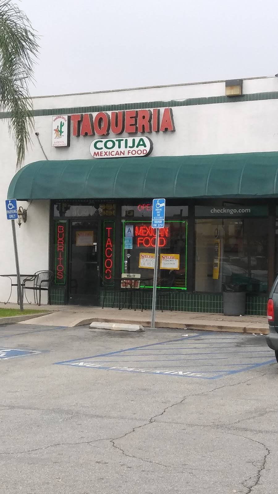 Taqueria Cotija | restaurant | 1047 N Mountain Ave, Ontario, CA 91762, USA | 9099841086 OR +1 909-984-1086