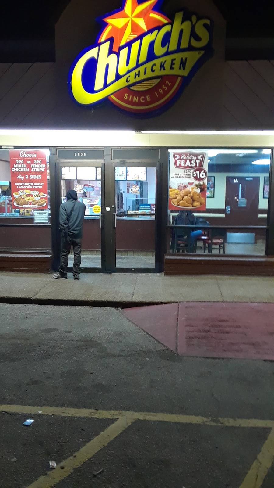 Churchs Chicken | restaurant | 2806 W Cermak Rd, Chicago, IL 60623, USA | 7735230494 OR +1 773-523-0494