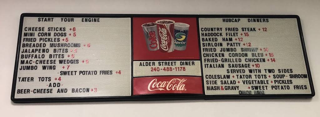 Alder Street Diner | restaurant | 216 E Alder St, Oakland, MD 21550, USA | 2404881178 OR +1 240-488-1178