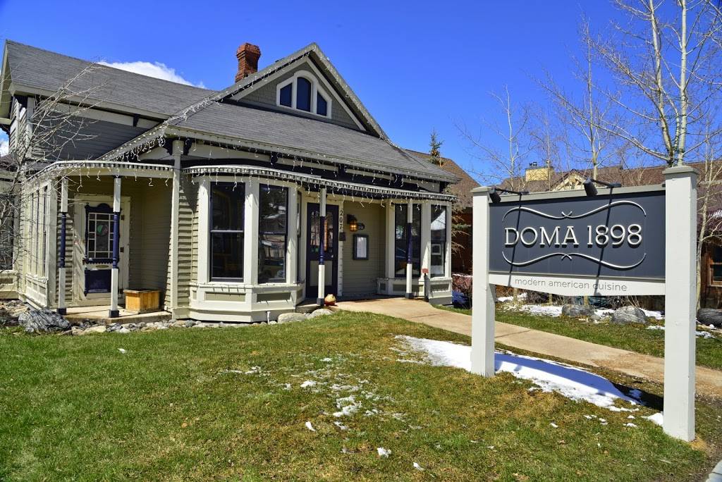 Doma 1898 | restaurant | 207 N Main St, Breckenridge, CO 80424, USA | 9704531525 OR +1 970-453-1525