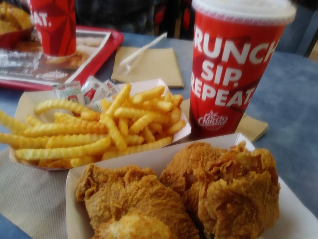 Churchs Chicken | restaurant | 3403 Wesley St, Greenville, TX 75401, USA | 9034542233 OR +1 903-454-2233