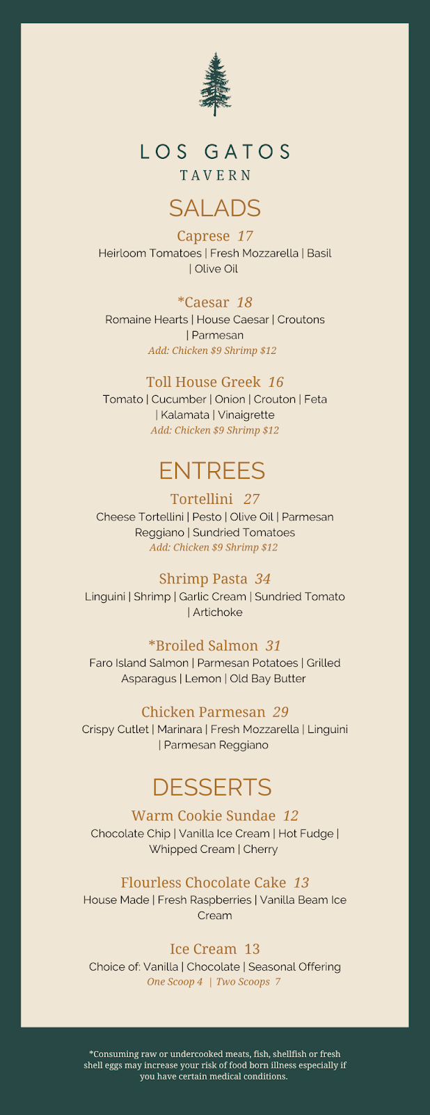 Los Gatos Tavern | restaurant | 140 S Santa Cruz Ave, Los Gatos, CA 95030, USA | 8887507478 OR +1 888-750-7478